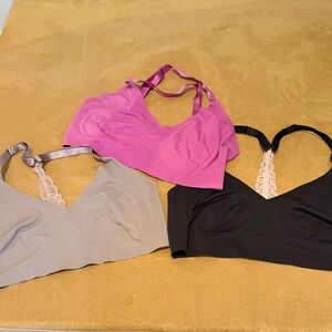 3 True and co racerback bras